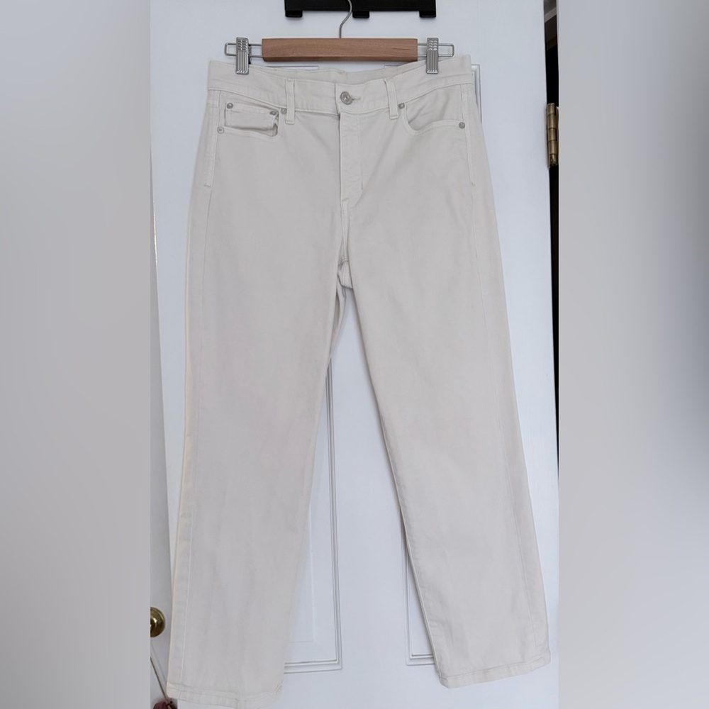 AYR Off-White Straight Leg Frenchie